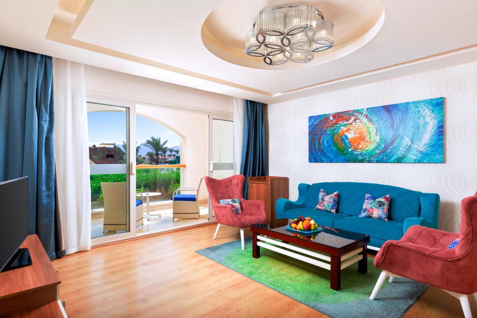알바트로스 아쿠아 파크 샤름 엘 셰이크 - 패밀리 앤 커플 전용 외부 사진 Suite at the Hilton Sharm El Sheikh